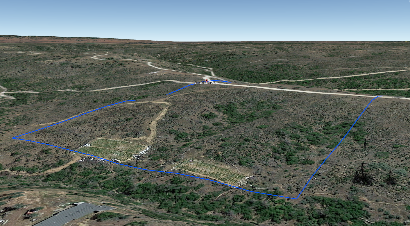 Property boundaries and surroundings